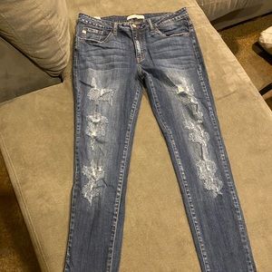 Women’s distressed KanCan skinny jeans